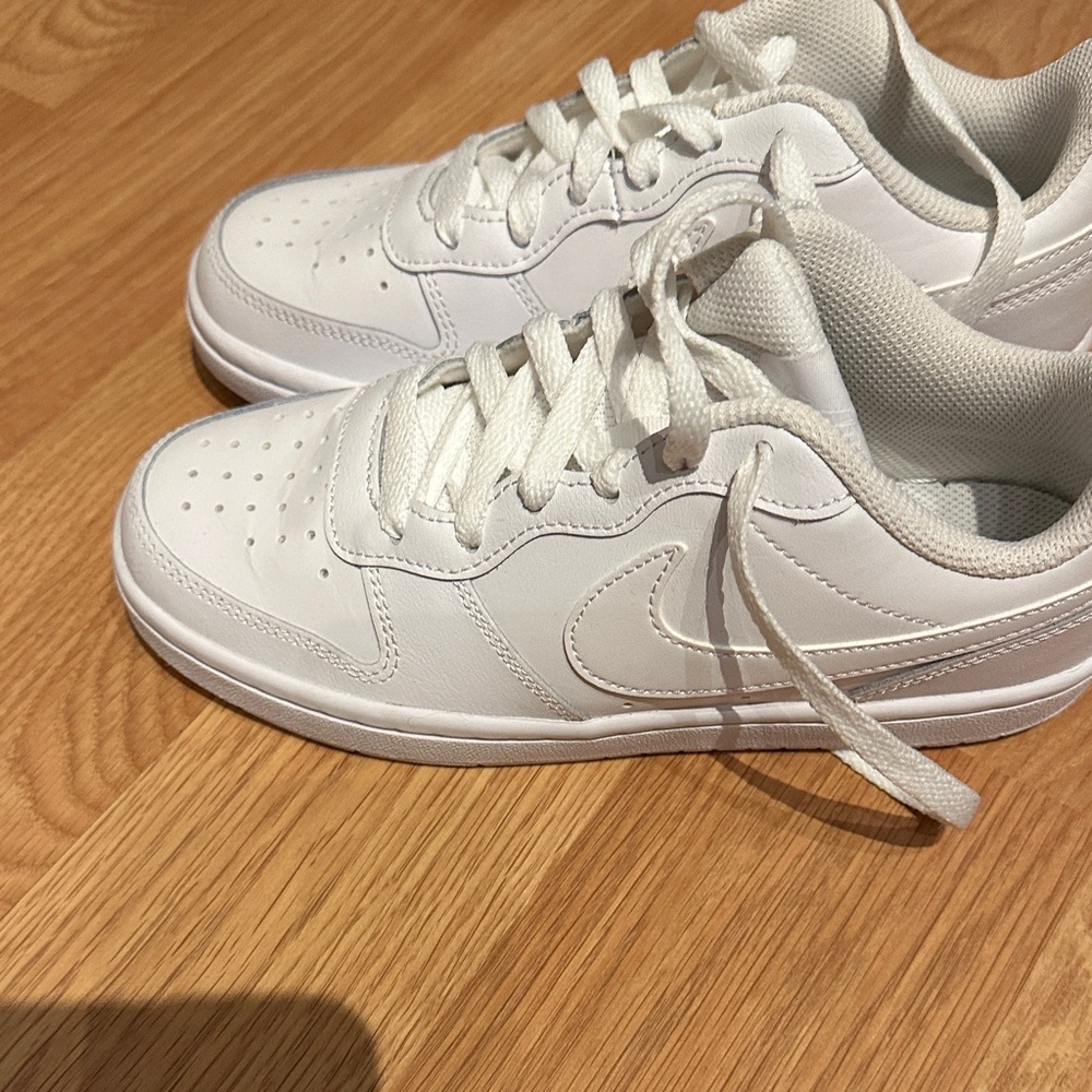 Nike All-White Low-Top Sneakers